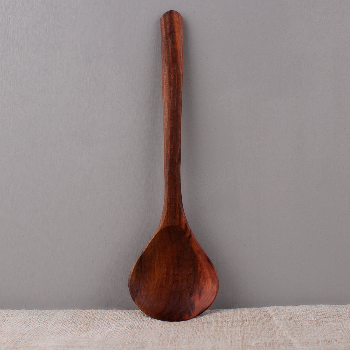 Swedish style carved wooden spoon