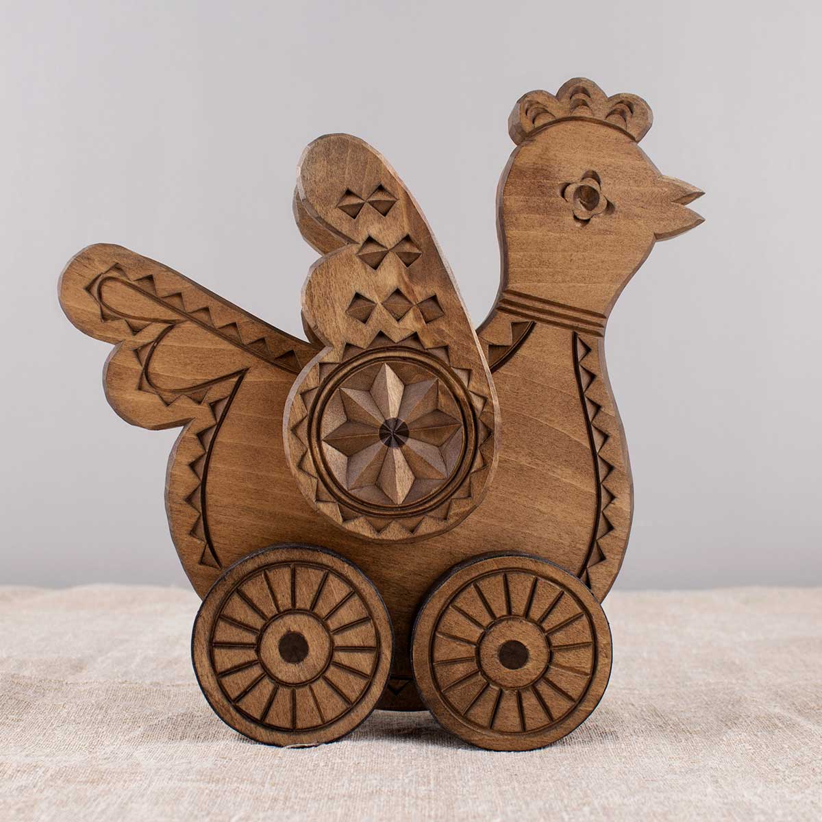 Wooden rolling Toy “Bird”