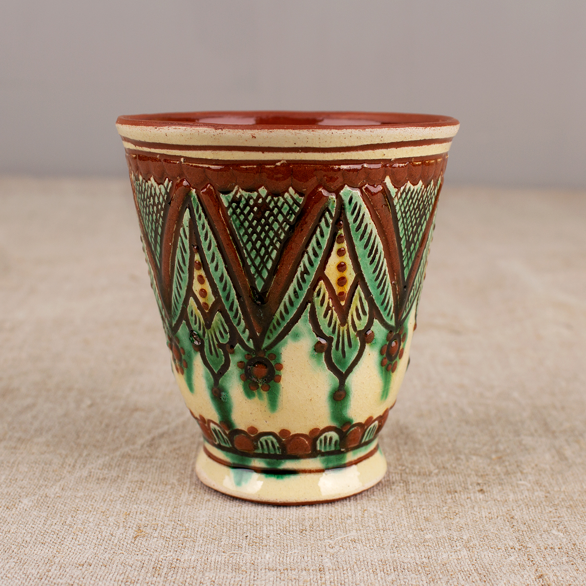 Kosiv ceramics Mug without handle, 250 ml