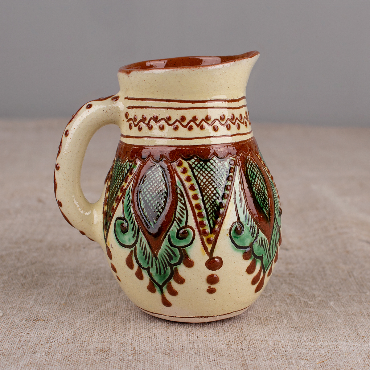 Kosiv ceramics Milk jug, 250 ml