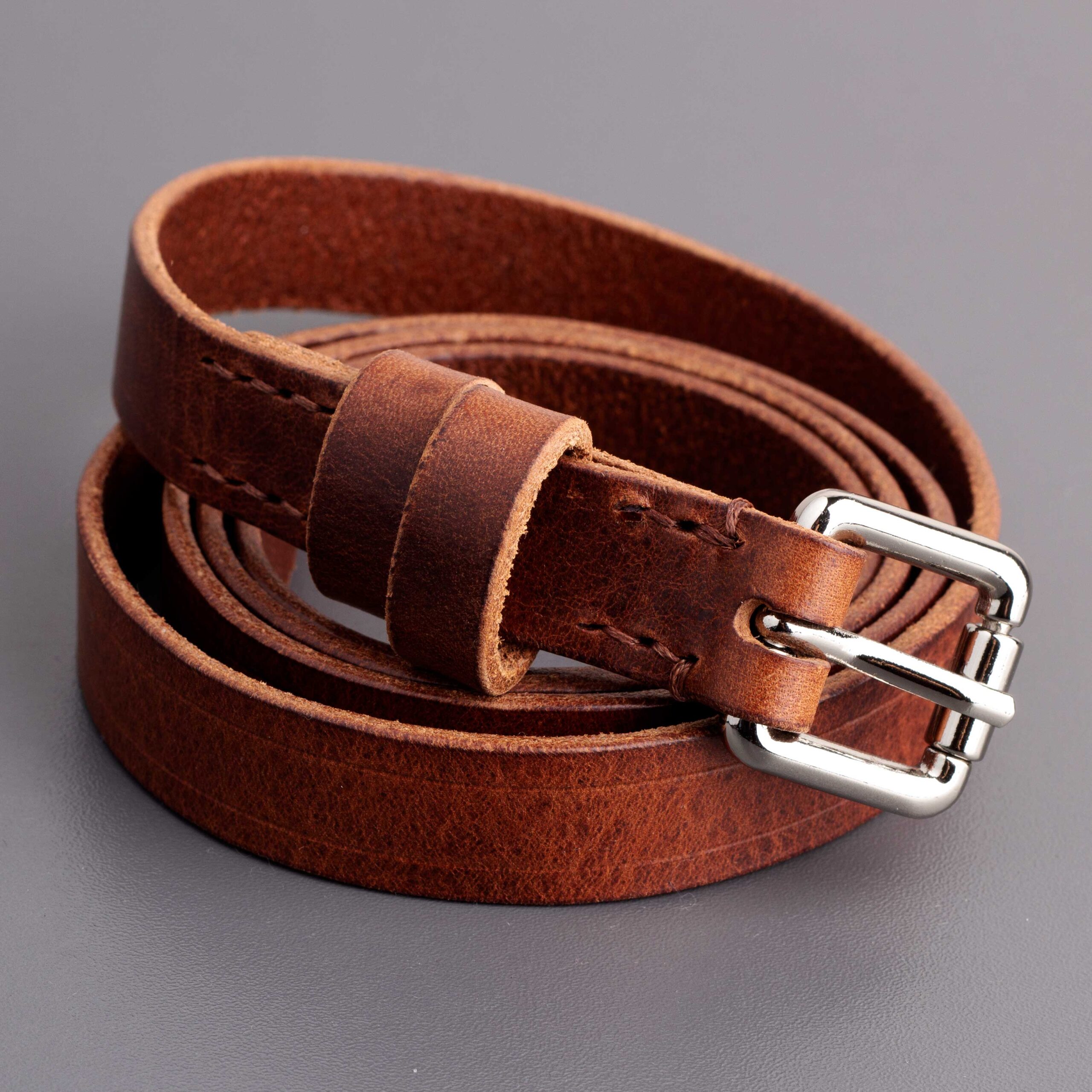 Brown Leather Belt